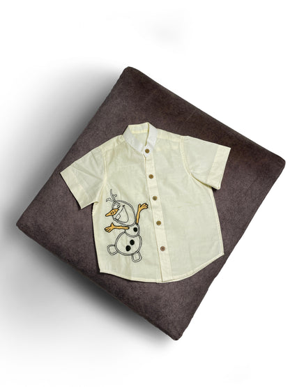 Olaf Embroidered Shirt for boys